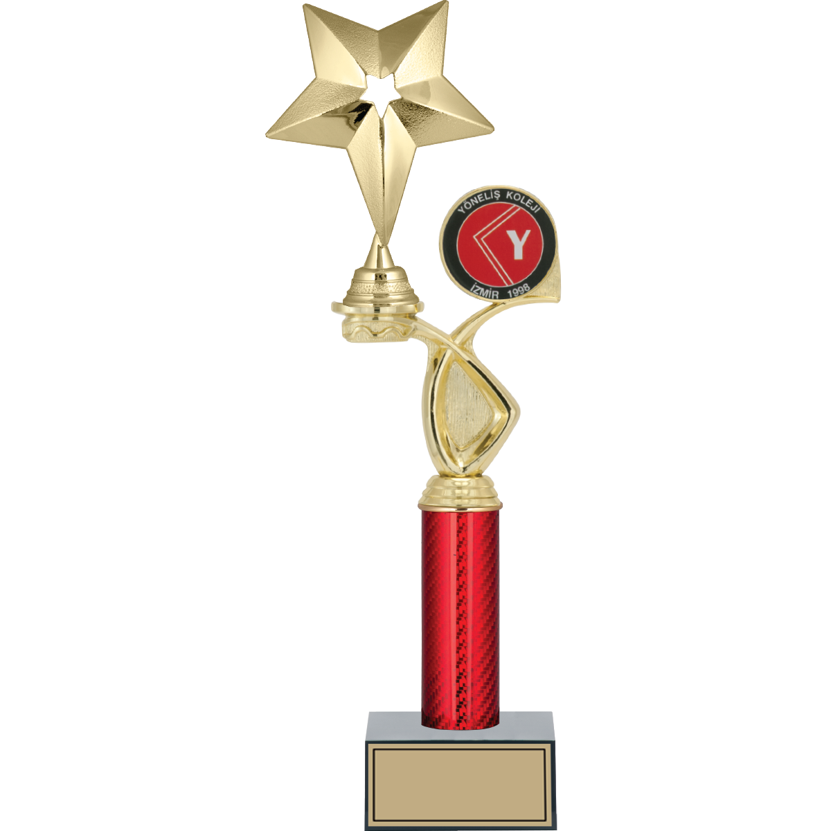 Yıldız Solo Figürlü Kupalar 40, 38, 35 cm | FG-016 - 40