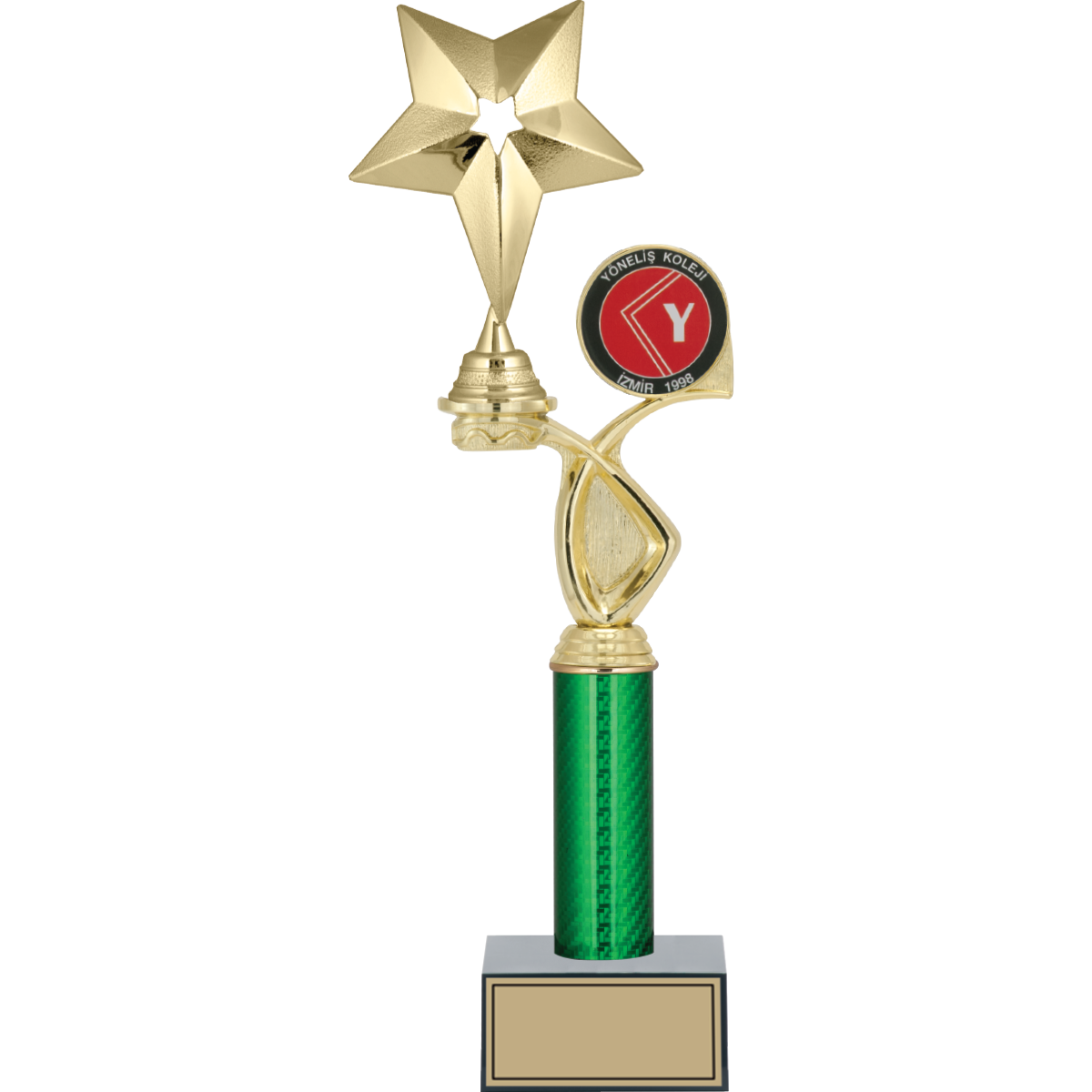 Yıldız Solo Figürlü Kupalar 40, 38, 35 cm | FG-018 - 40