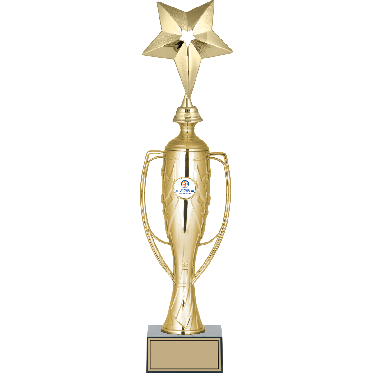 Yıldız Solo Figürlü Kupalar 45, 42, 40 cm | FG-026 - 45