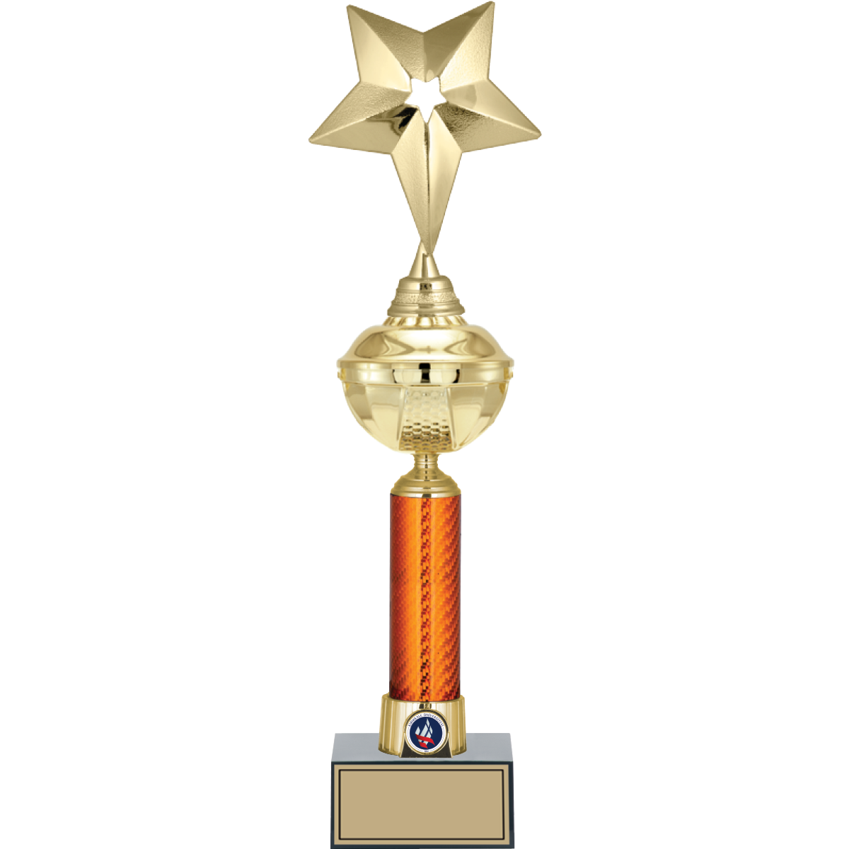 Yıldız Solo Figürlü Kupalar 46, 44, 41 cm | FG-055 - 46