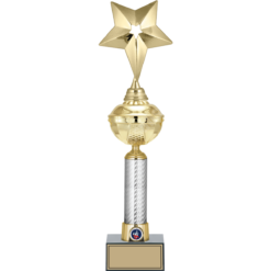 Yıldız Solo Figürlü Kupalar 46, 44, 41 cm | FG-057 - 46