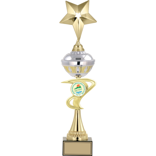 Yıldız Solo Figürlü Kupalar 50, 47, 45 cm | FG-065 - 50