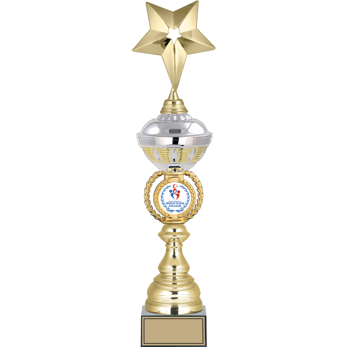 Yıldız Solo Figürlü Kupalar 50, 47, 46 cm | FG-066 - 50