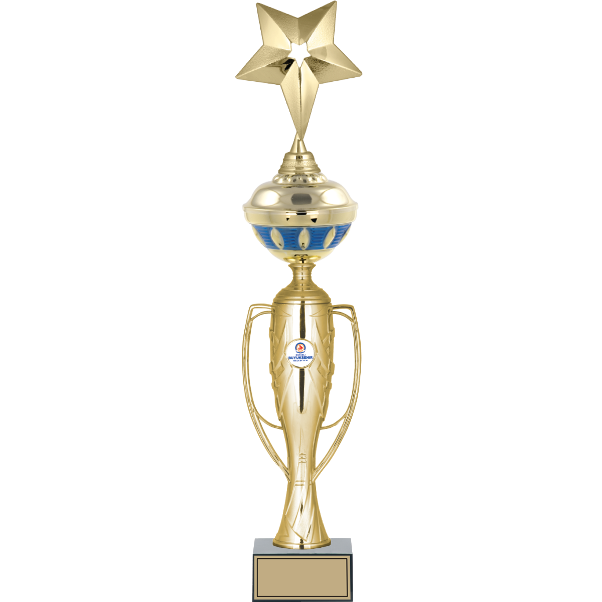 Yıldız Solo Figürlü Kupalar 55, 51, 49 cm | FG-074 - 55