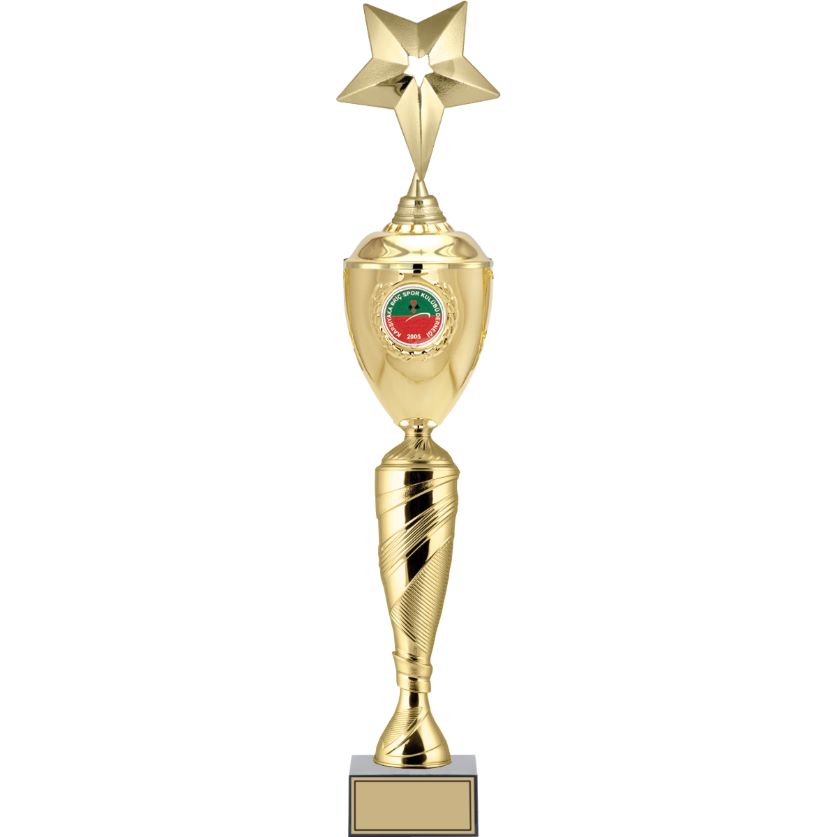Yıldız Solo Figürlü Kupalar 63, 60, 55 cm | FG-081 - 63