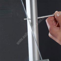 Zig-Zag Broşürlük Çift Ayaklı Alınlıklı