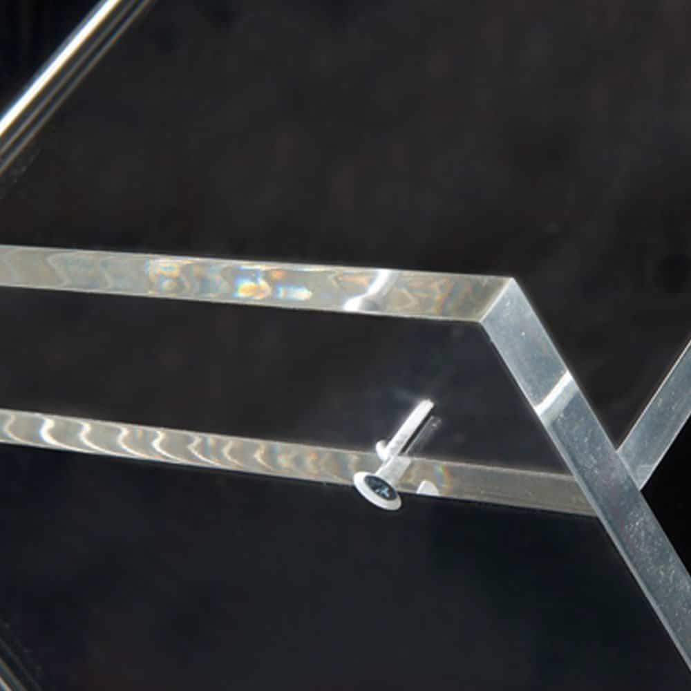 Zig-Zag Broşürlük Tek Ayaklı 8 Zig-Zag Broşürlük Çift Ayaklı Alınlıklı