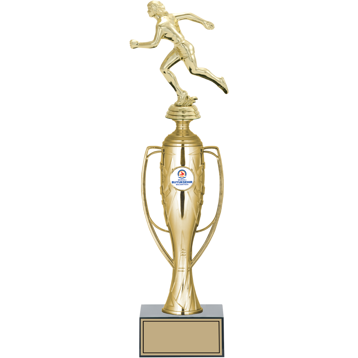 Atletizm Kadın Figürlü Kupalar 38 cm | FG-025 10 Atletizm Kadın Figürlü Kupalar 38 cm | FG-025