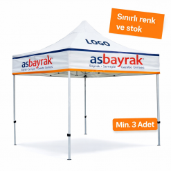 EKO Baskılı Gazebo Çadır 3×3 m.
