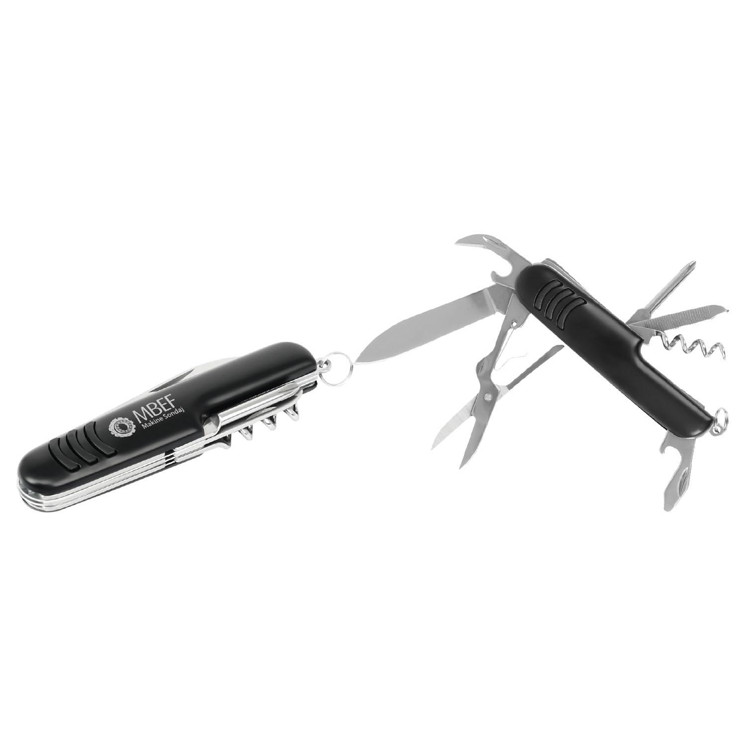 7 fonksiyonlu metal çakı, baskılı çakı, promosyon çakma, metal çakmak, iş hediyesi, korporatif hediye, lazer baskılı çakı, dayanıklı çakmak, pratik hediye malzemesi