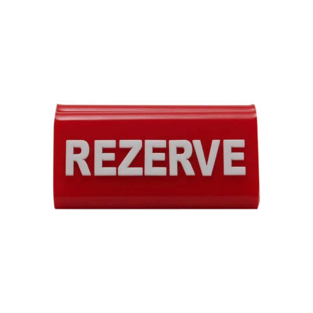 Adisyonlu Rezerve Kırmızı – Beyaz