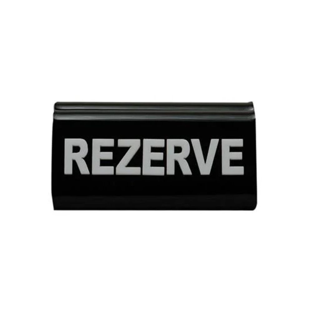 Adisyonlu Rezerve Siyah – Beyaz