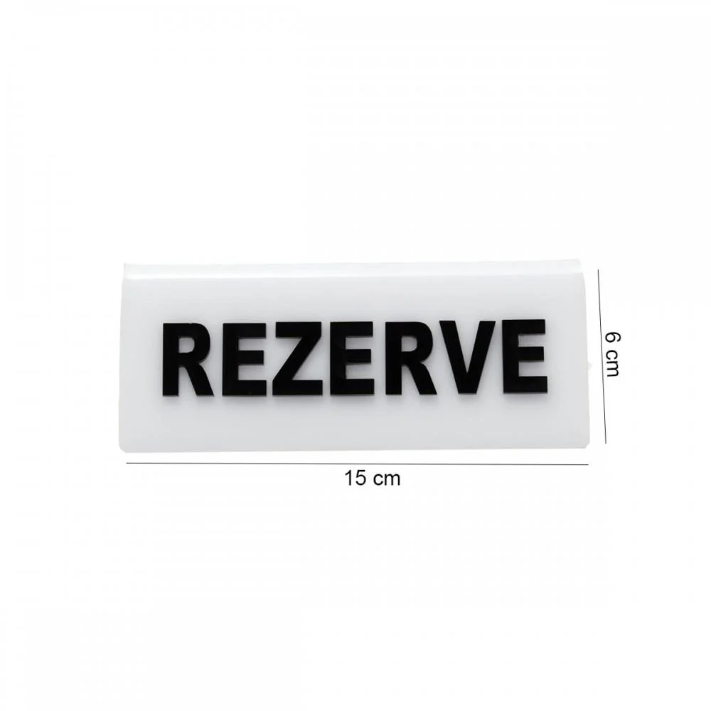 Beyaz Pleksi Rezerve 6 Beyaz Pleksi Rezerve