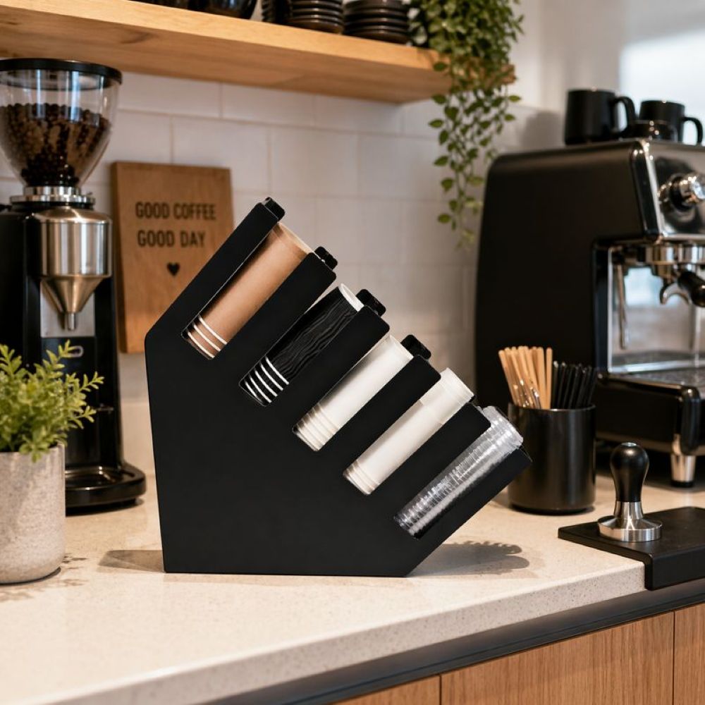Kahve Kabı Organizer 5’li 6 Kahve Kabı Organizer 5’li