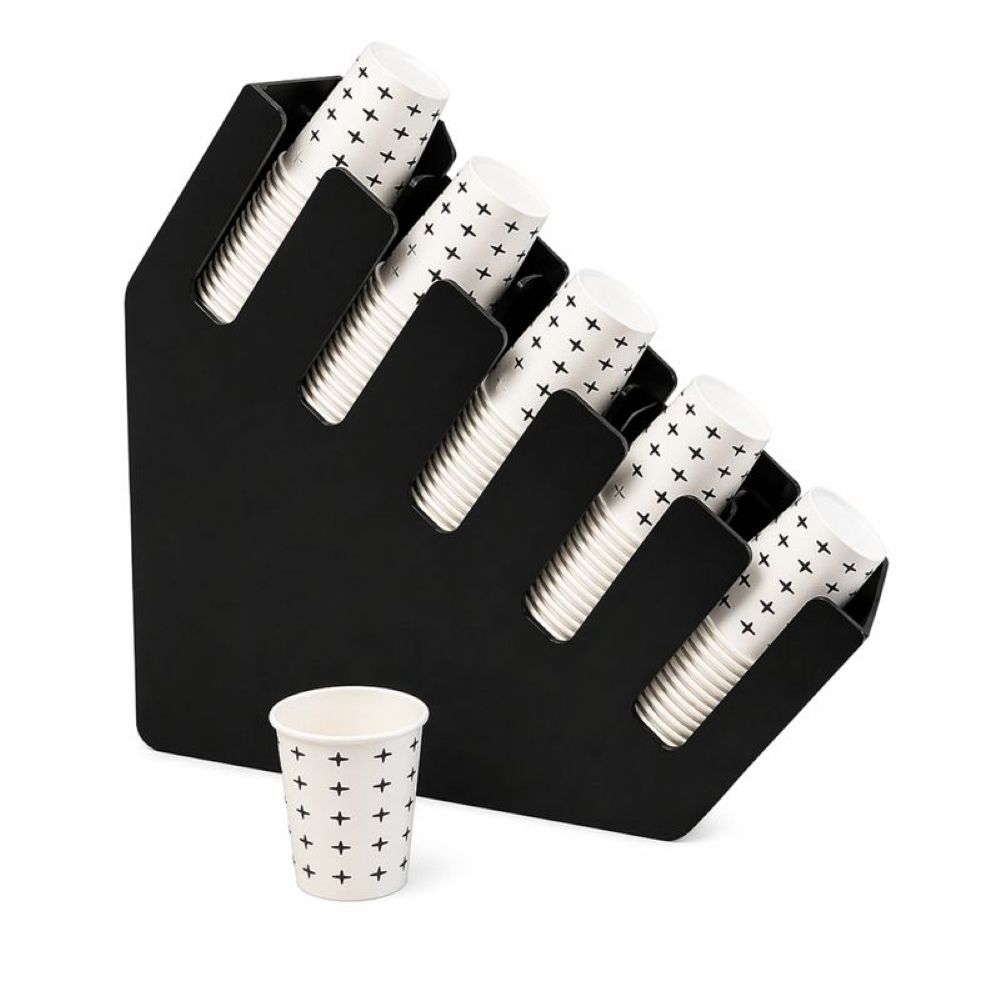 Kahve Kabı Organizer 5’li Karton Bardak Standı