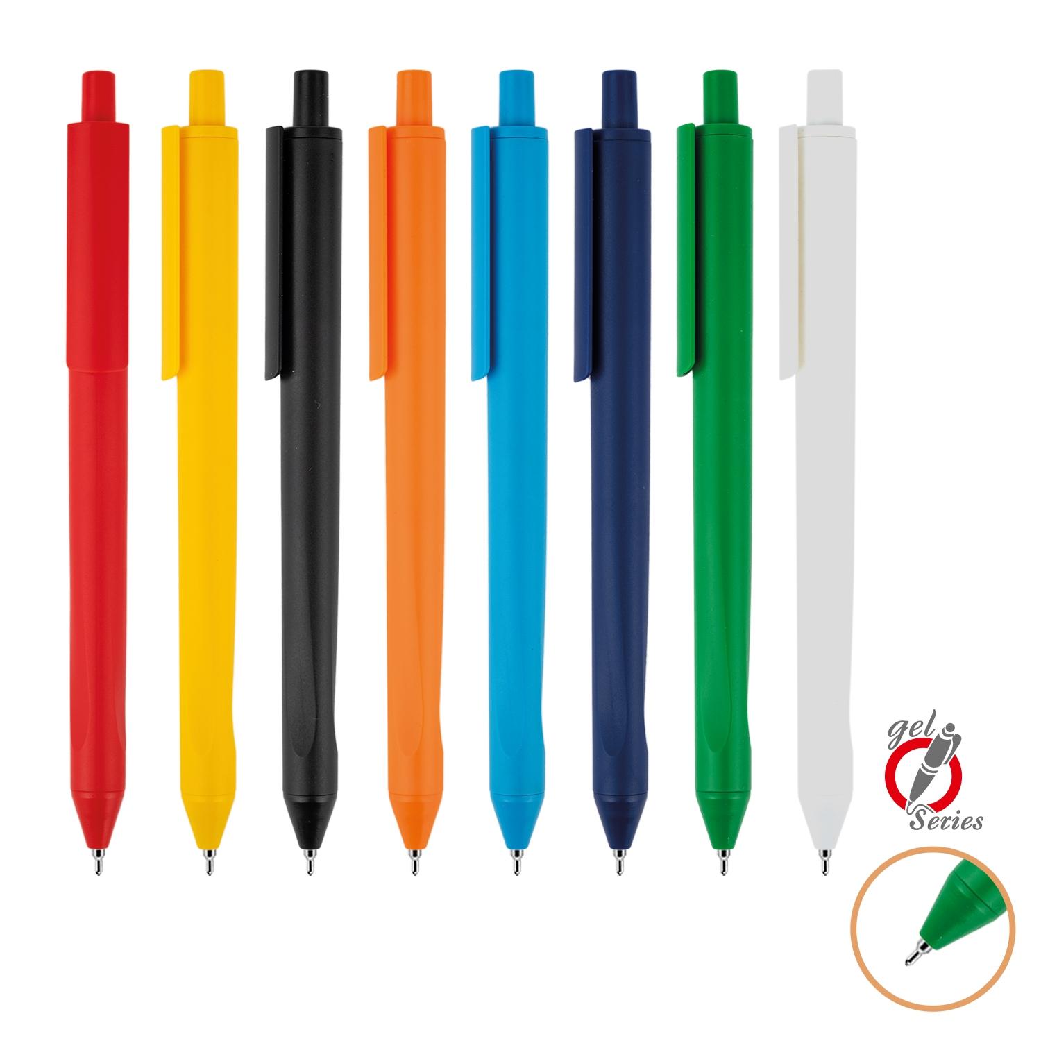 Plastik Jel Refil Tükenmez Kalem