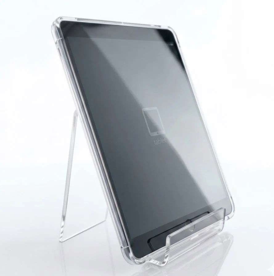 Şeffaf Akrilik Telefon ve Tablet Tutucu Stand