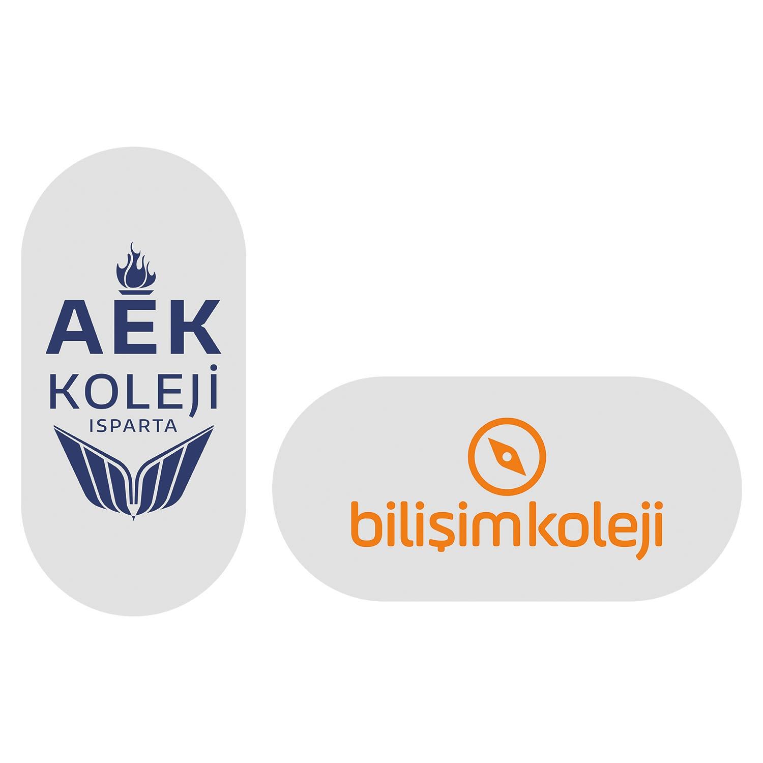 Oval logo baskılı promosyon silgi, kurumsal hediye için