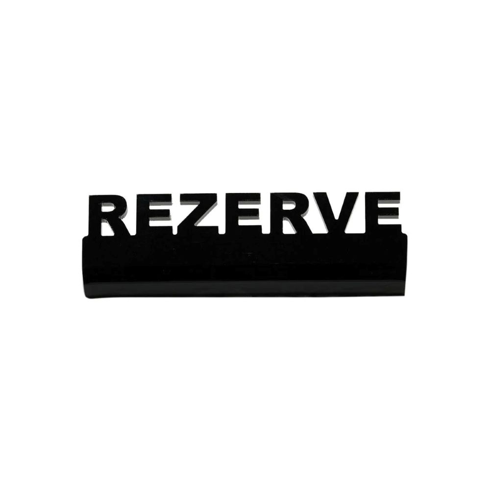Siyah Pleksi Reserved 6 Siyah Pleksi Reserved