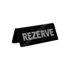 Siyah Pleksi Masa Rezerve Display - Çift Taraflı Masa Üstü Çözüm