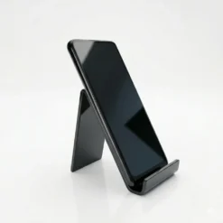 siyah pleksiglas telefon-tablet standı