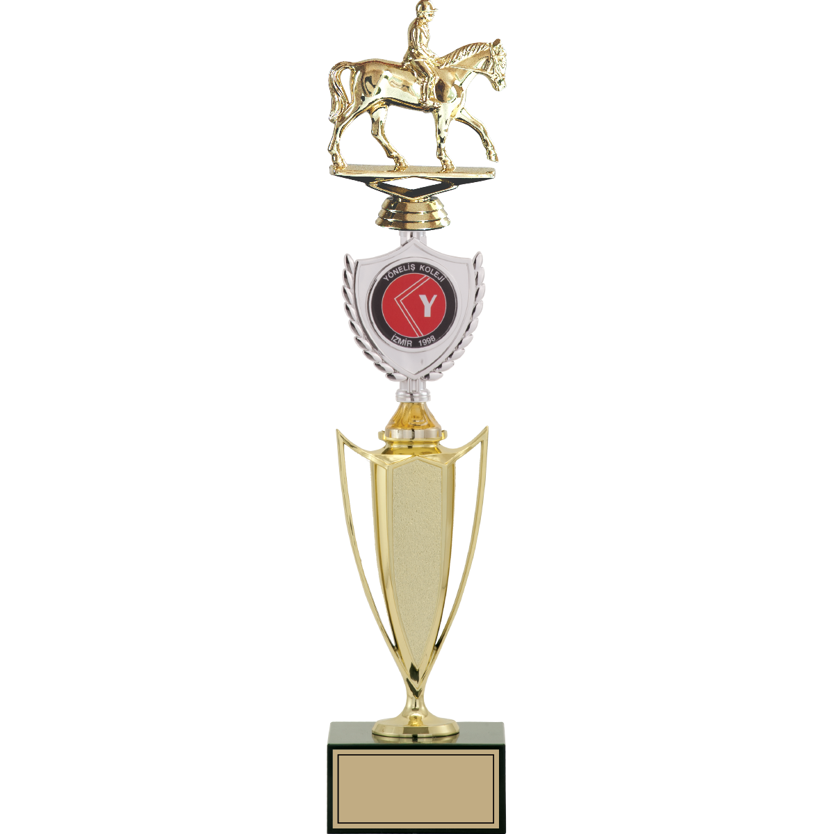 At / Binici Figürlü Kupalar 46 cm | FG-042 1 At / Binici Figürlü Kupalar 46, 44, 41 cm | FG-042