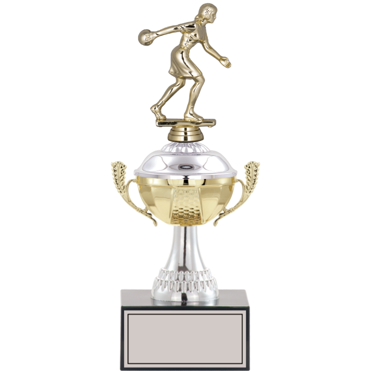 Bowling Kadın Figürlü Kupalar 30 cm | FG-046