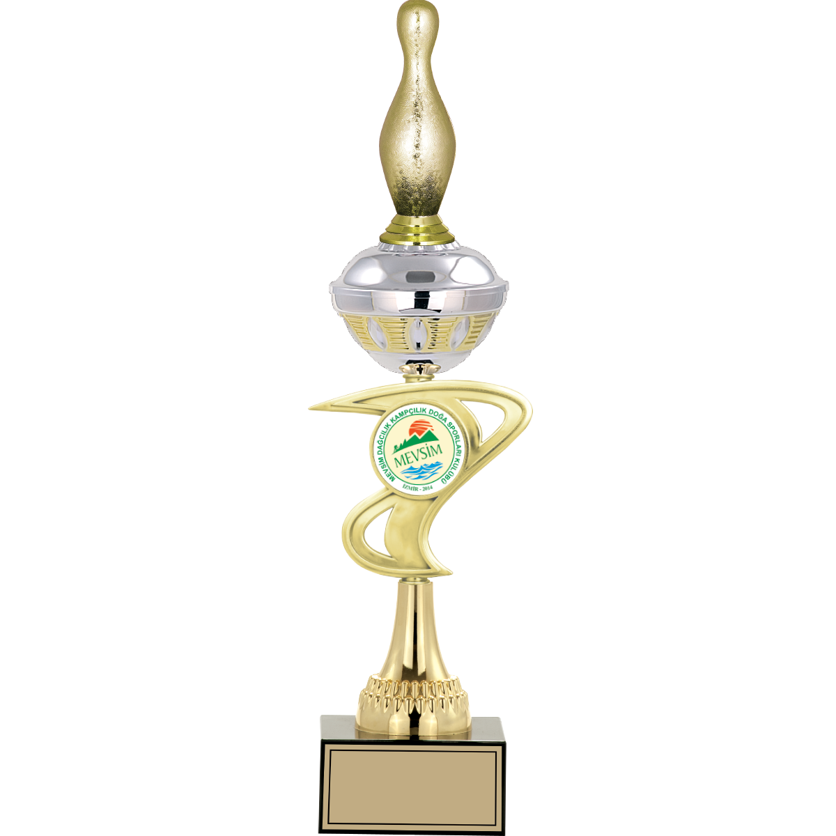 Bowling / Pin Figürlü Kupalar 46, 44 cm | FG-065