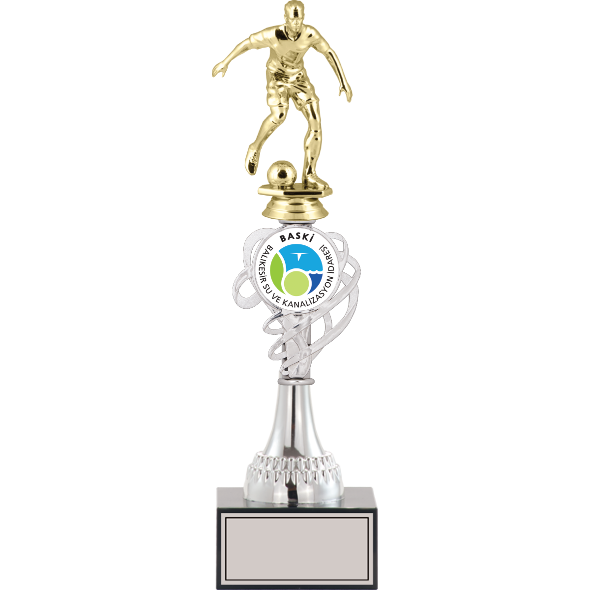 Futbol Figürlü Kupalar 34, 32 cm | FG-034