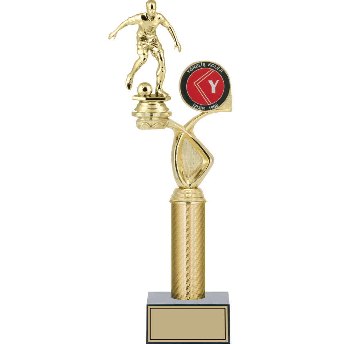 Futbol Figürlü Kupalar 38, 35, 33 cm | FG-015