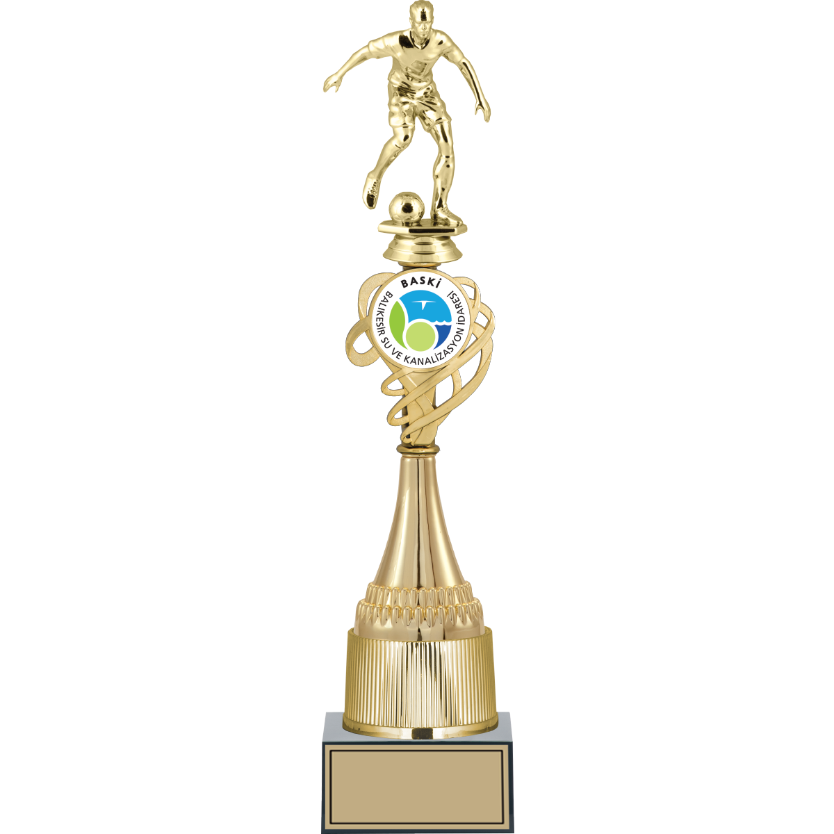 Futbol Figürlü Kupalar 41, 38, 35 cm | FG-036