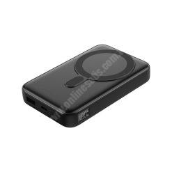 Logolu | Baskılı Bohes Magsafe Wireless PD/3A Işıklı Powerbank 14 Logolu | Baskılı Bohes Magsafe Wireless PD/3A Işıklı Powerbank