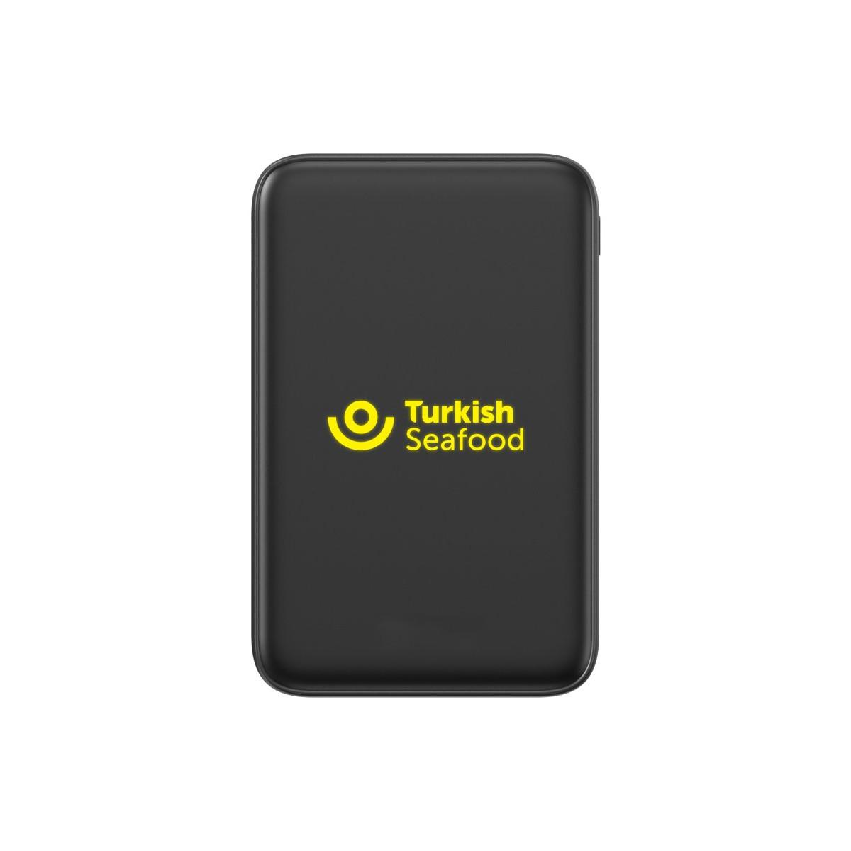 Logolu | Baskılı Bohes Magsafe Wireless PD/3A Işıklı Powerbank 5 Logolu | Baskılı Bohes Magsafe Wireless PD/3A Işıklı Powerbank