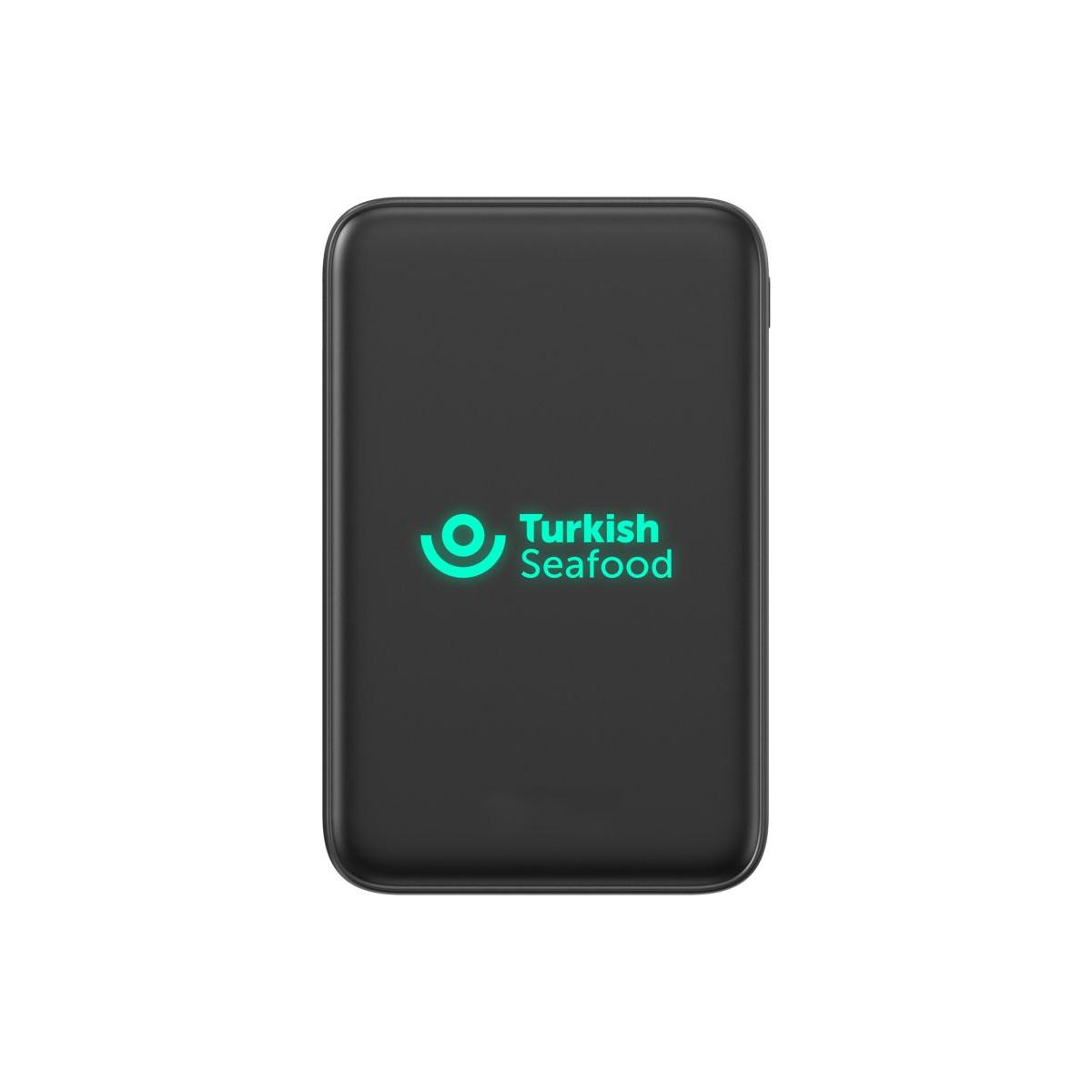 Logolu | Baskılı Bohes Magsafe Wireless PD/3A Işıklı Powerbank 7 Logolu | Baskılı Bohes Magsafe Wireless PD/3A Işıklı Powerbank