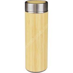 Logolu | Baskılı Emo Bambu 450 ml Termos Matara