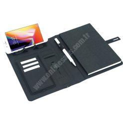 Logolu | Baskılı Ethol Işıklı Organizer Powerbank