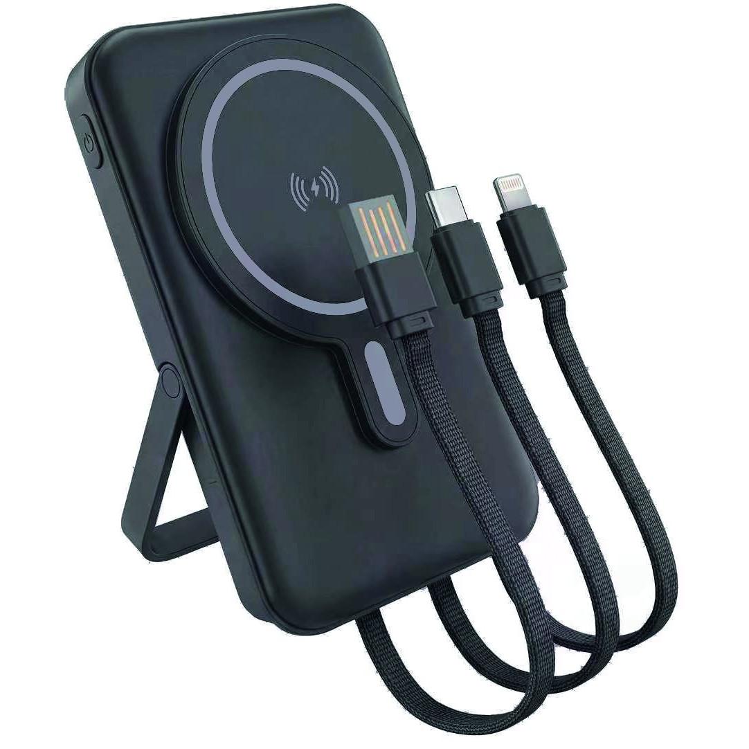 Logolu | Baskılı Folka Magsafe Wireless PD/3A Powerbank 3 Logolu | Baskılı Folka Magsafe Wireless PD/3A Powerbank