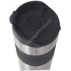 Logolu | Baskılı French Press 500 ml Termos Bardak