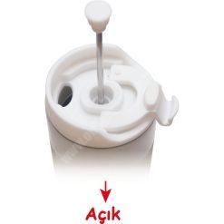 Logolu | Baskılı French Press 500 ml Termos Bardak