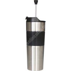 Logolu | Baskılı French Press 500 ml Termos Bardak
