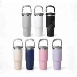 Logolu | Baskılı Lanley 900 ml Termos Bardak