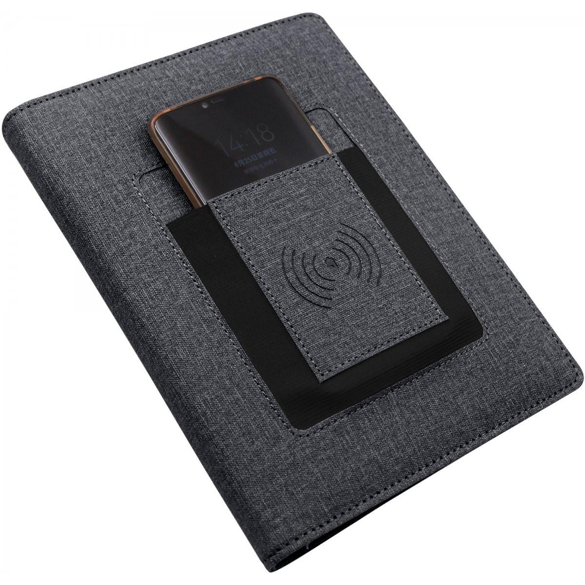 Logolu | Baskılı Moente Wireless Organizer Powerbank 2 Logolu | Baskılı Moente Wireless Organizer Powerbank