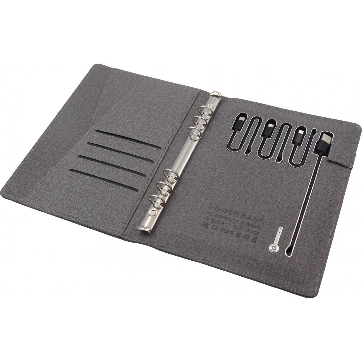 Logolu | Baskılı Moente Wireless Organizer Powerbank 5 Logolu | Baskılı Moente Wireless Organizer Powerbank