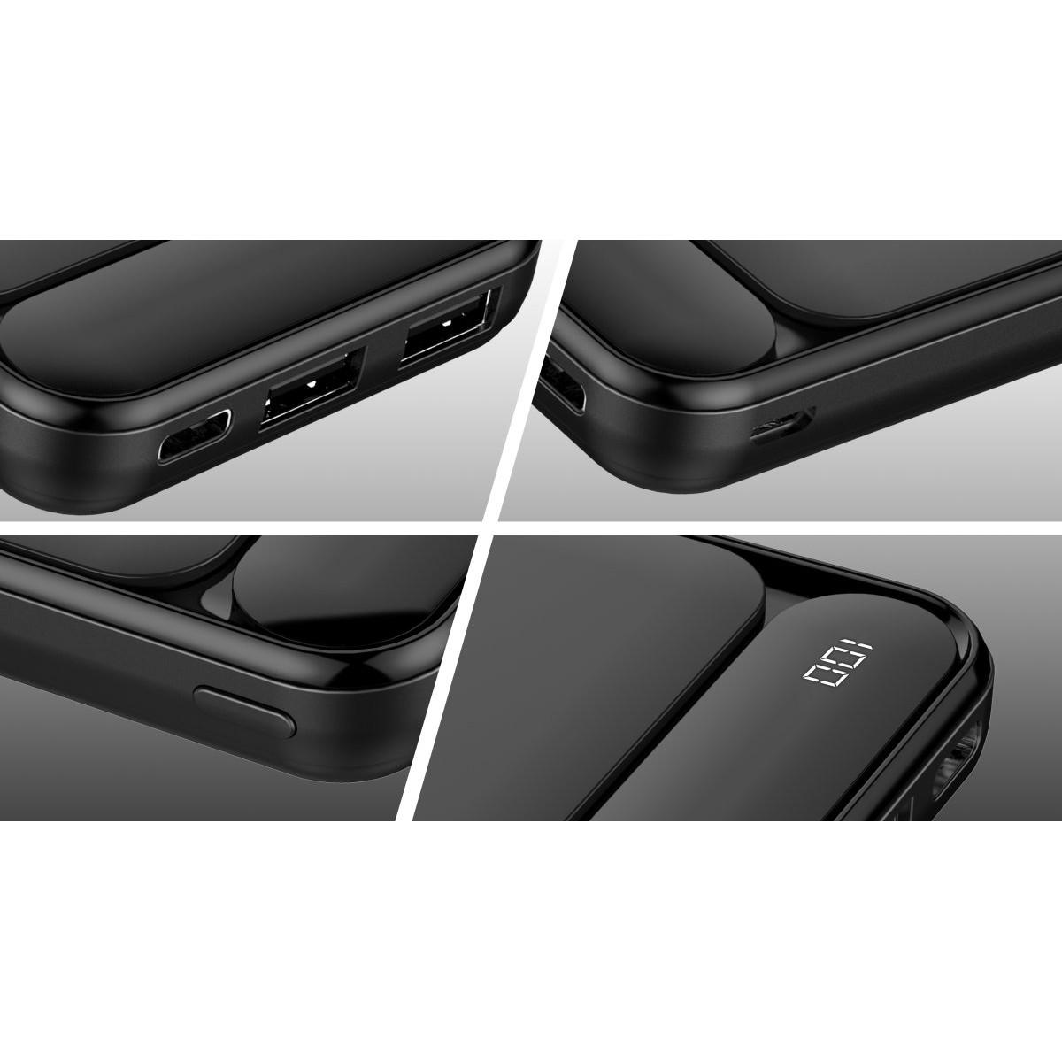 Logolu | Baskılı Nova Işıklı Powerbank 4 Logolu | Baskılı Nova Işıklı Powerbank