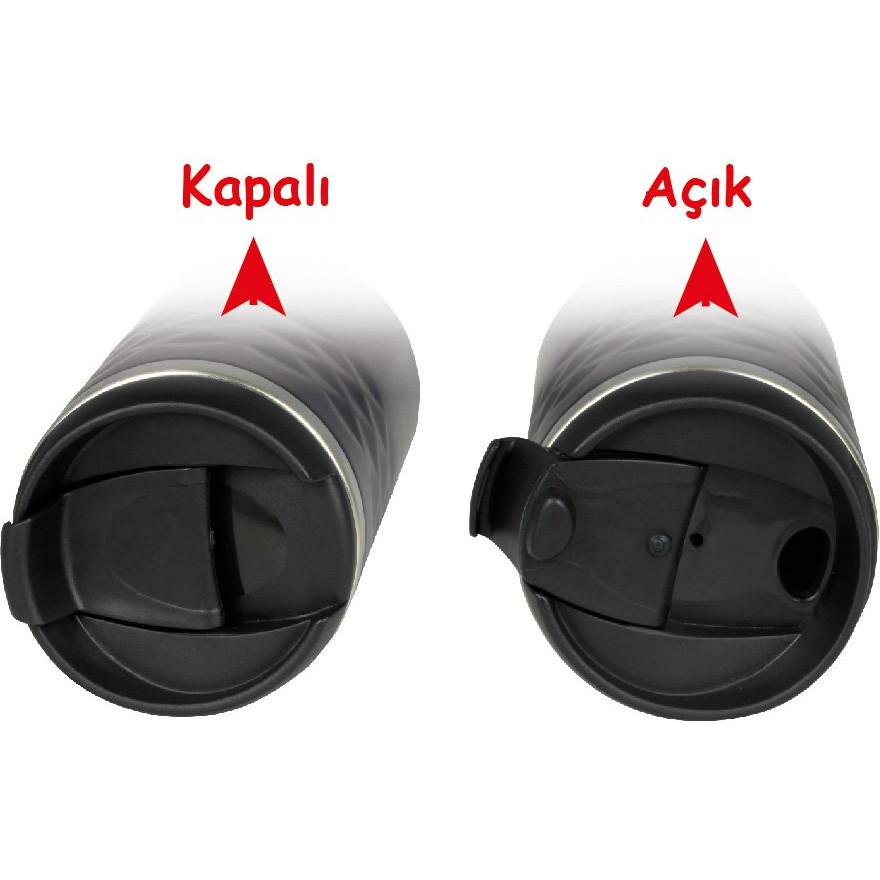 Logolu | Baskılı Prizma 300 ml Termos Bardak 10 Logolu | Baskılı Prizma 300 ml Termos Bardak