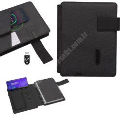Logolu | Baskılı Senlo Işıklı Organizer Powerbank