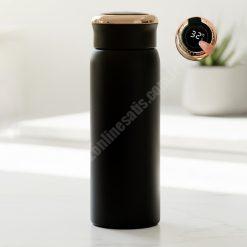 Logolu | Baskılı Sirus 500 ml Dereceli Termos Matara