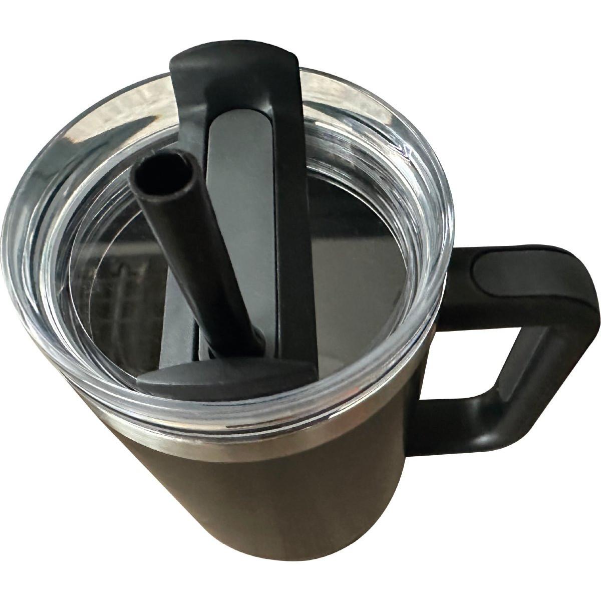 Logolu | Baskılı Stan 1200 ml Termos Bardak 2 Logolu | Baskılı Stan 1200 ml Termos Bardak