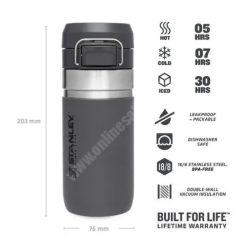 Logolu | Baskılı Stanley Grade 470 ml Termos Bardak