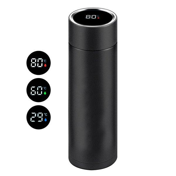 Logolu | Baskılı Tempo 500 ml Dereceli Termos Bardak 5 Logolu | Baskılı Tempo 500 ml Dereceli Termos Matara